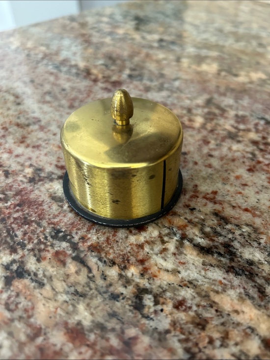 Other - Vintage Brass Postage Stamp Roll Dispenser